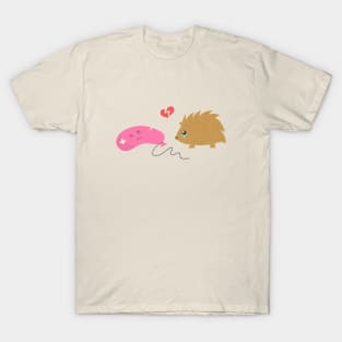 Some Love Is Not Meant To Be, Broken Hearted Hedgehog T-Shirt